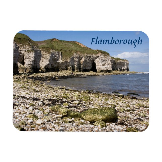 Íman North Landing em Flamborough, foto de Yorkshire (Horizontal)