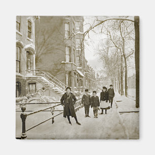 ÍMAN NORTH LINCOLN PARK CHICAGO W. DO MENOMINEE 1890