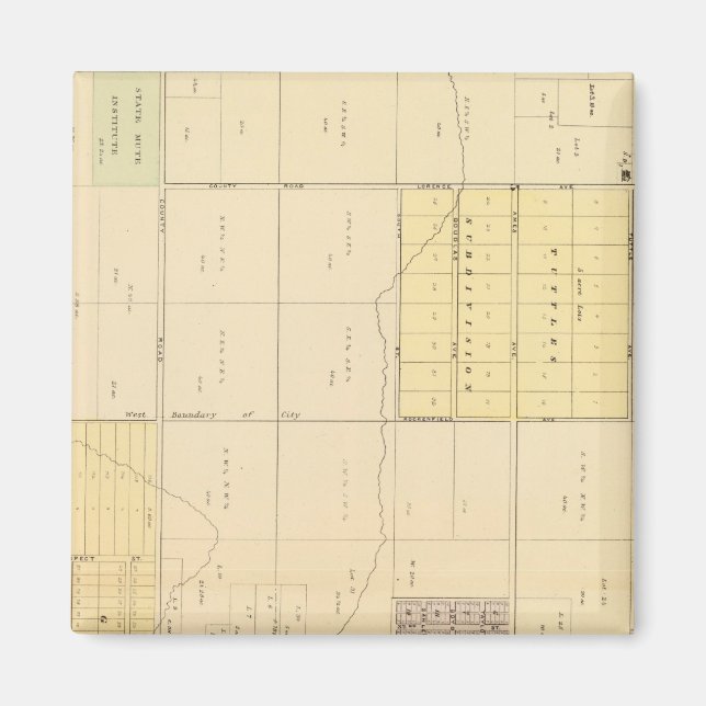 Íman North Omaha, Nebraska (Frente)