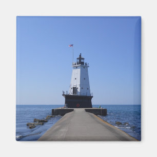 Íman North Pierhead Lighthouse, Ludington, MI