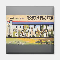 North Plate "Buffalo Bill'S Home Town", Nebraska,