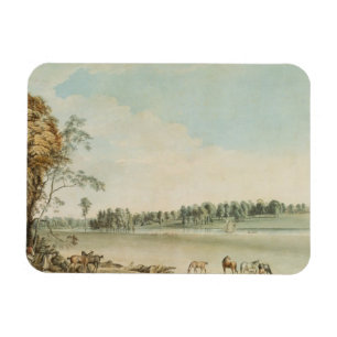 Íman North West View of Wakefield Lodge em Whittlebury