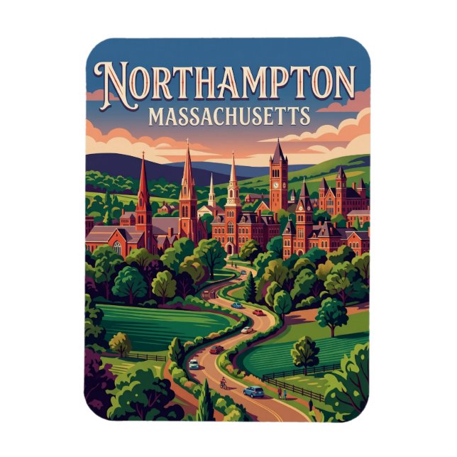 Íman Northampton EUA (Vertical)