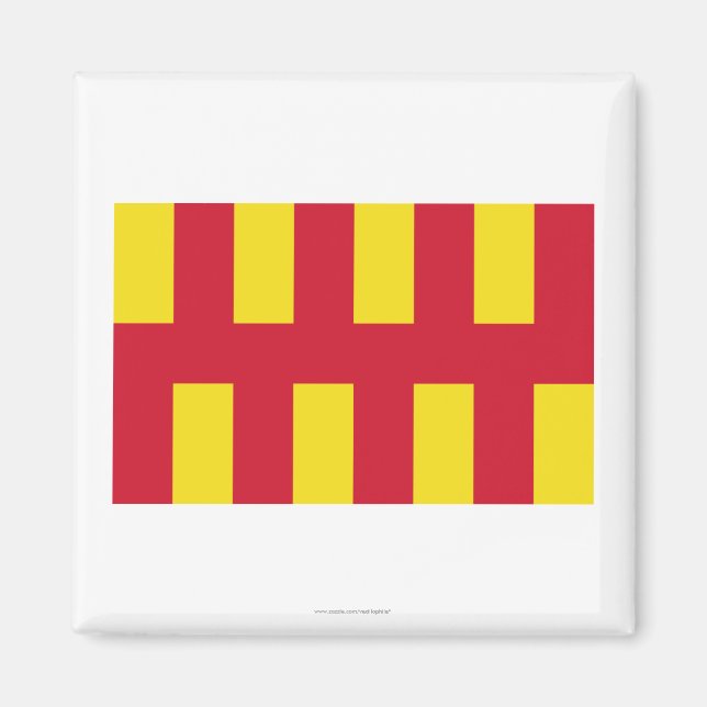 Íman Northumberland Flag (Frente)
