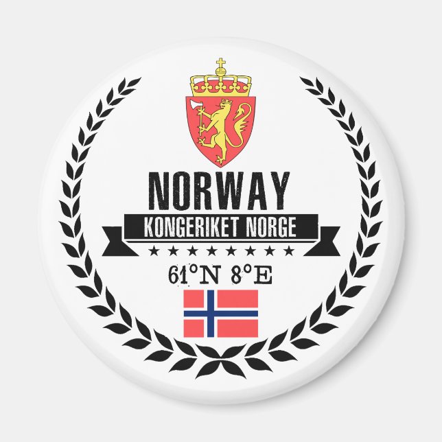 Íman Noruega (Frente)