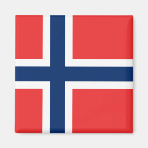 Íman Noruega - Bandeira norueguesa
