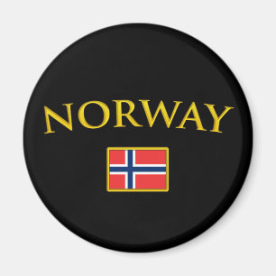 Íman Noruega dourada