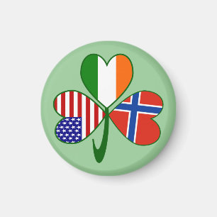 Íman Noruega e Bandeira Norueguesa