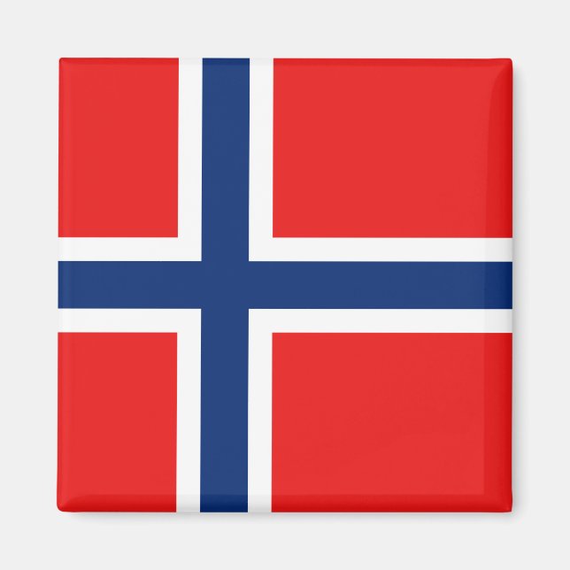 Íman Noruega Flag Magnet (Frente)