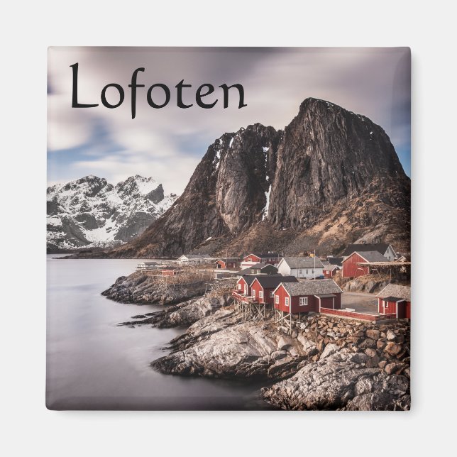 Íman Noruega Lofoten Viagem (Frente)