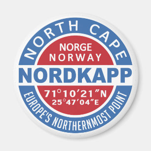 Íman Noruega NORDKAPP