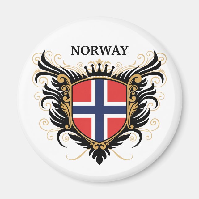 Íman Noruega [personalizar] (Frente)