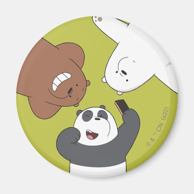 Íman Nós Bare Bears - #SquadMeta (Frente)