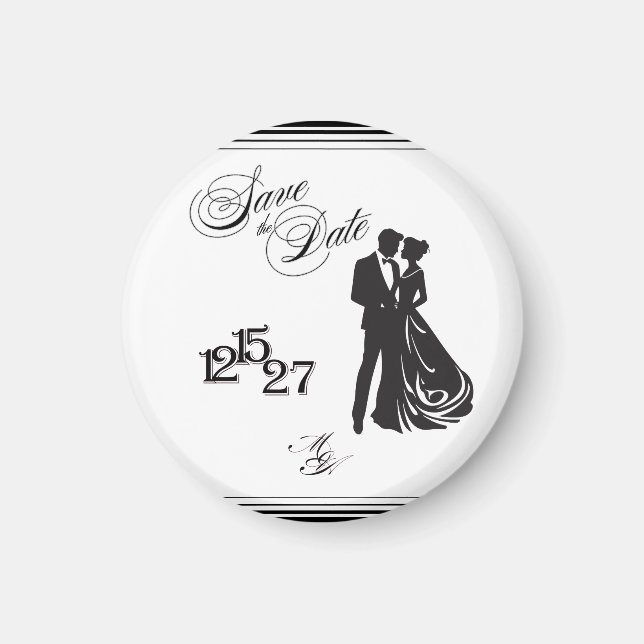Íman Nós Fazemos Save the Date Formal (Frente)