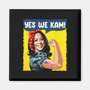 Íman Nós Kam Rosie A Rebitadeira Para a Presidente Kama