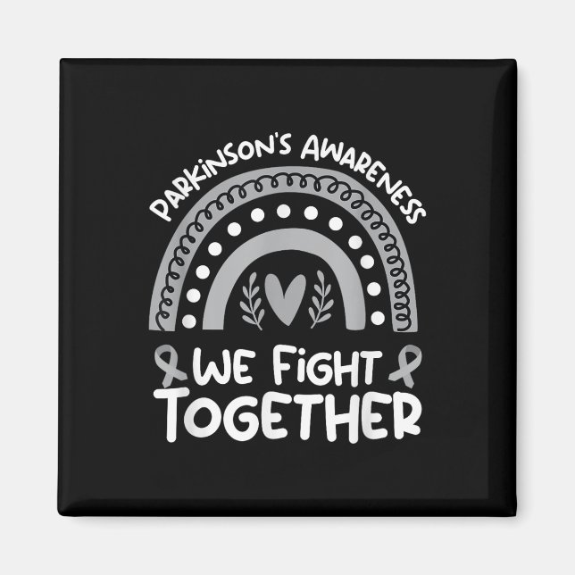 Íman Nós lutamos juntos, Parkinsons, conscientizando -  (Frente)