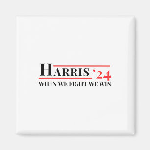 Íman Nós Lutamos Nós Ganhamos Kamala 24 Harris 2024 Pat