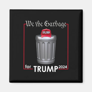 Íman Nós, O Garbyge Para Trump 2024 Engraçado Garge Man
