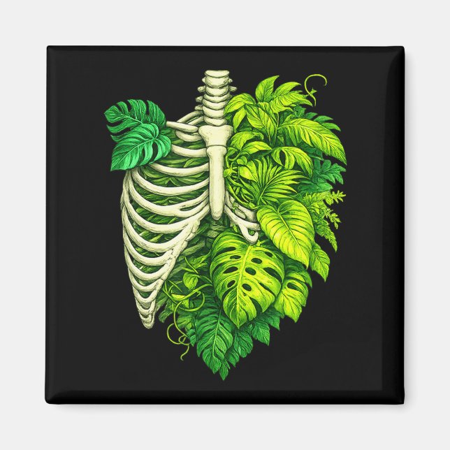 Íman Nós respiramos natureza – conscientização sobre co (Frente)