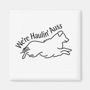 Íman Nós somos ímã quadrado de Haulin Auss