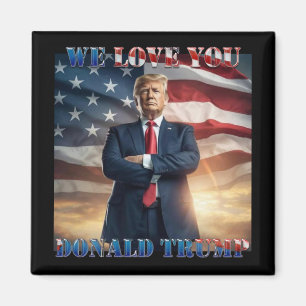 Íman Nós Te Amamos Donald Trump
