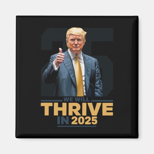 Íman Nós Vamos prosperar Em 2025! (Frente)