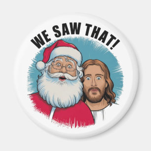 Íman NÓS VIMOS ISSO! Papai Noel e Jesus Estão Sempre Ob