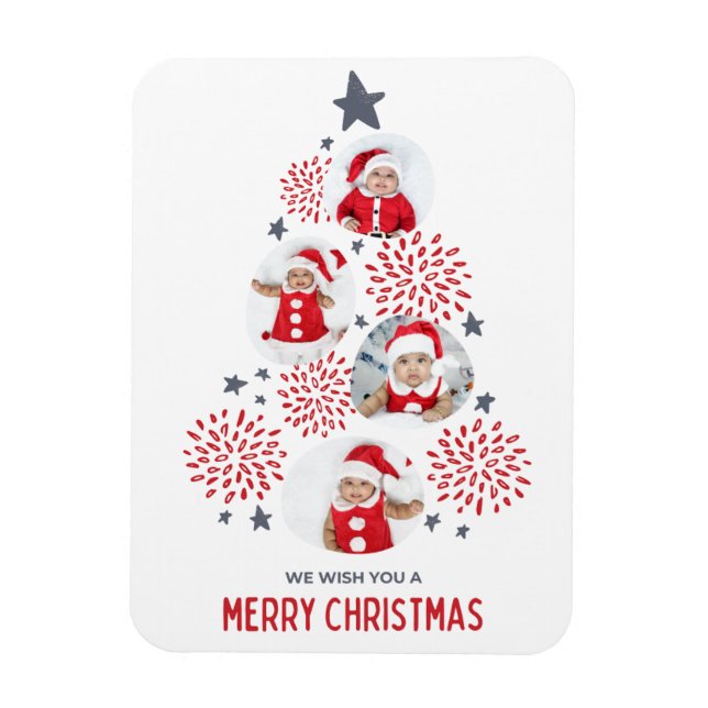 Íman #NósDesejamosUmFelizNatalÍmãDeFotoFlexível (Vertical)