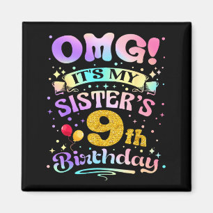 Íman Nossa É O 9º Aniversário Da Minha Irmã Feliz 9 Ano