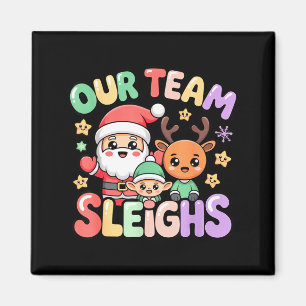 Íman Nossa Equipe Derruba o Papai Noel de Natal e a Tur
