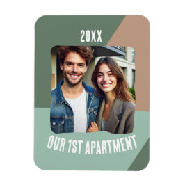 Íman Nossa Foto Personalizada do Primeiro Apartamento