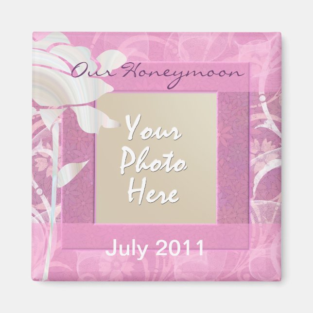 Íman Nossa lua de mel (Frente)