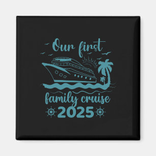 Íman Nossa Primeira Família Cruise 2025 Trip de Férias