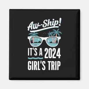 Íman Nossa Que Viagem de Meninas 2024 Cruzeiro de Amiga