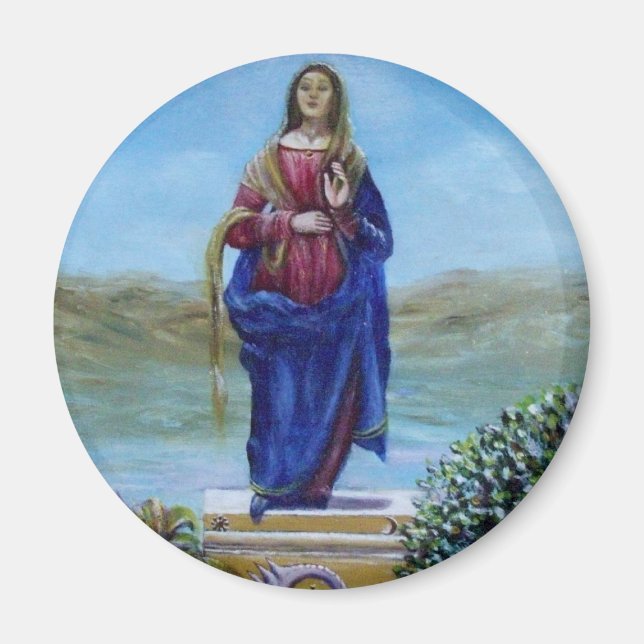 Íman NOSSA SENHORA DA LUZ Madona da Conceição Imaculada (Frente)