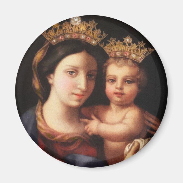 Íman Nossa Senhora de Confiança Belo Magneta (Frente)