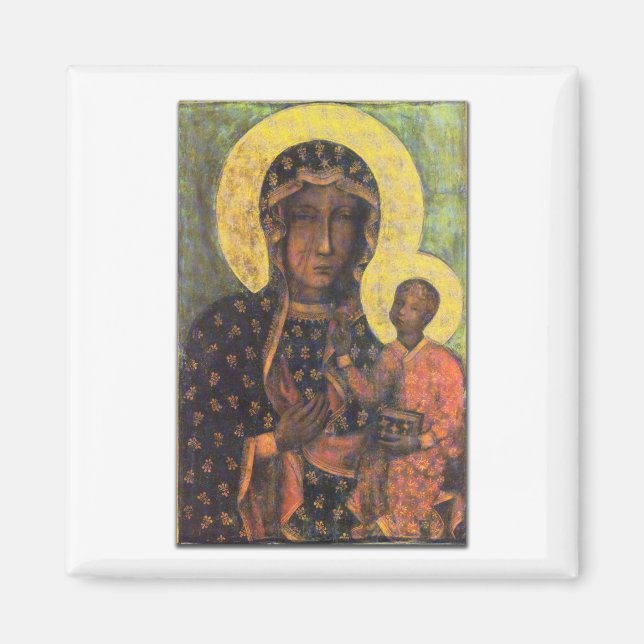 Íman Nossa Senhora de Czestochowa (Frente)