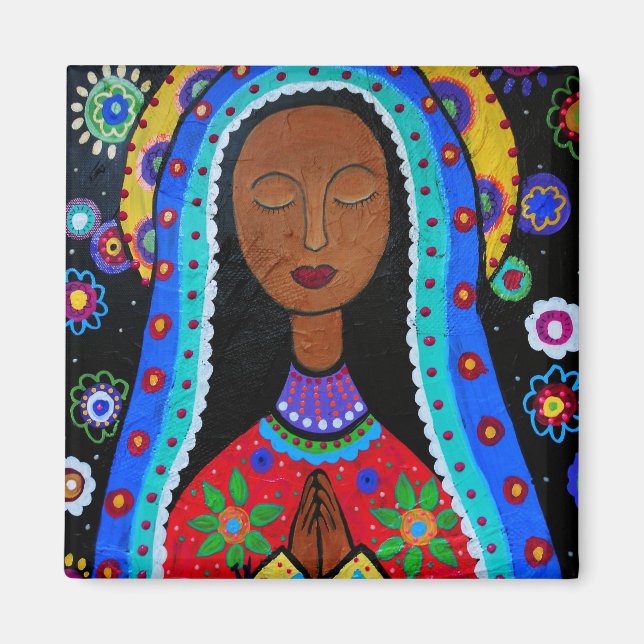 Íman Nossa Senhora de Guadalupe Magnet (Frente)