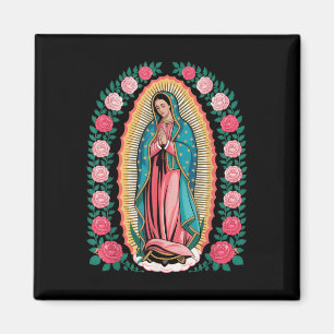 Íman Nossa Senhora De Guadalupe Sant Mary Impressão Cos