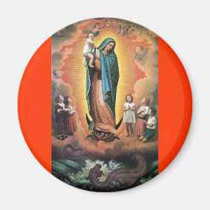 ÍMAN NOSSA SENHORA DE GUADALUPE VIRGIN TRADICIONAL CATÓ