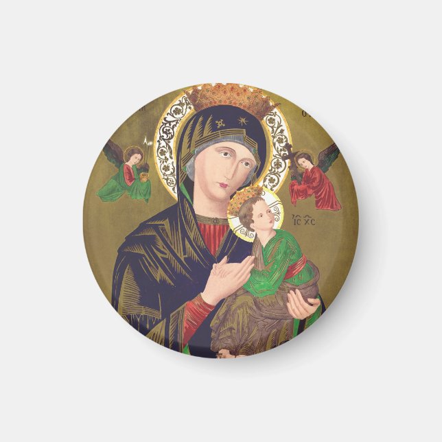 Íman Nossa Senhora do Perpétuo Socorro (Frente)