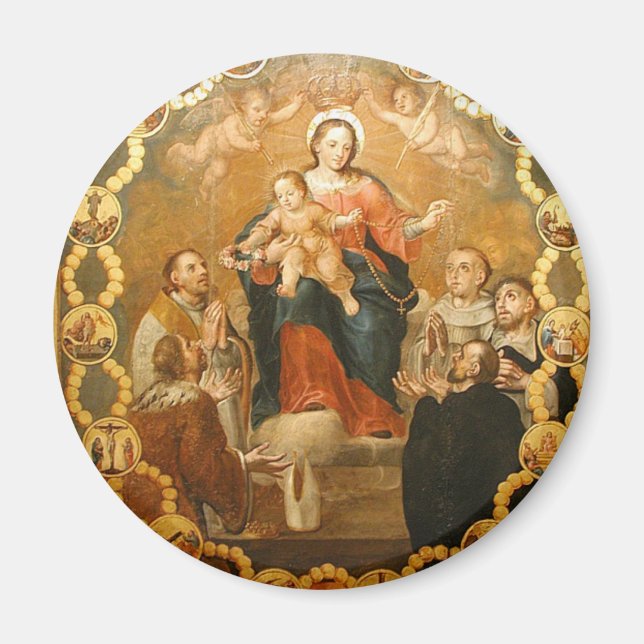 ÍMAN NOSSA SENHORA DO ROSÁRIO (Frente)