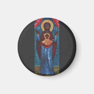 Íman Nossa Senhora do Sinal Impressão de Arte Luz Etern