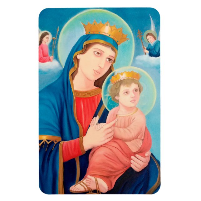 Íman Nossa Senhora Perpétua Ajuda Católica (Vertical)