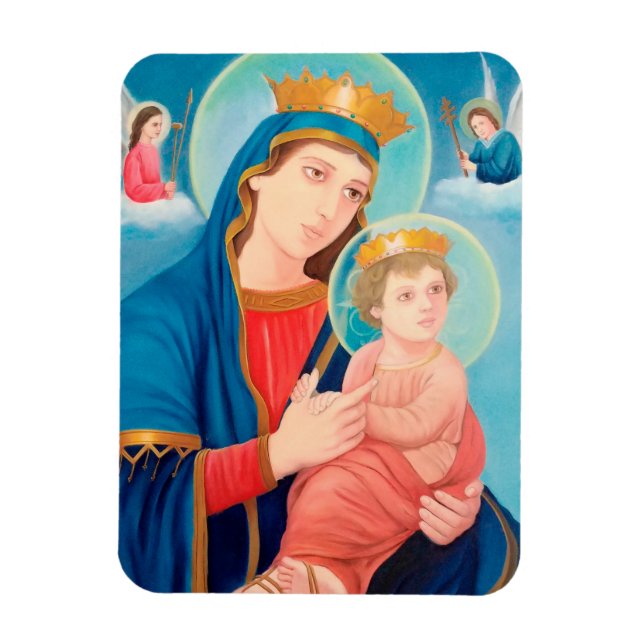 Íman Nossa Senhora Perpétua Ajuda Católica (Vertical)