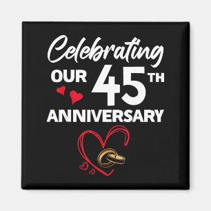 Íman Nosso Ano Celebrando 45 Anos de Casamento 45