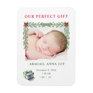 Íman Nosso anúncio perfeito sobre o bebê presente