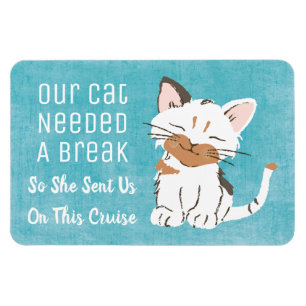 Íman Nosso gato necessário uma cabine engraçada do