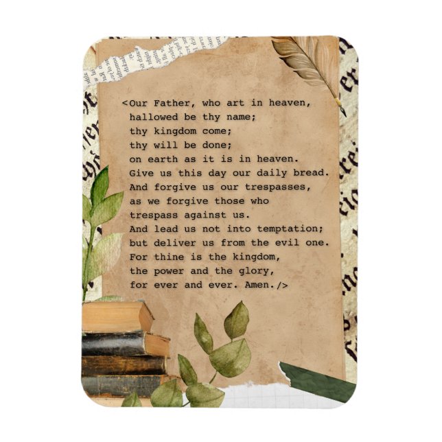 Íman Nosso Pai ... O Pai Nosso (Vertical)