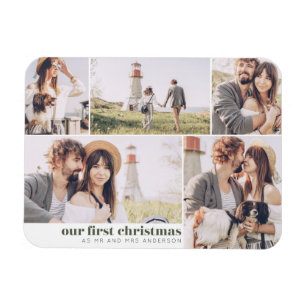 Íman Nosso Primeiro Natal Como O Sr. e Sra. Photo Natal